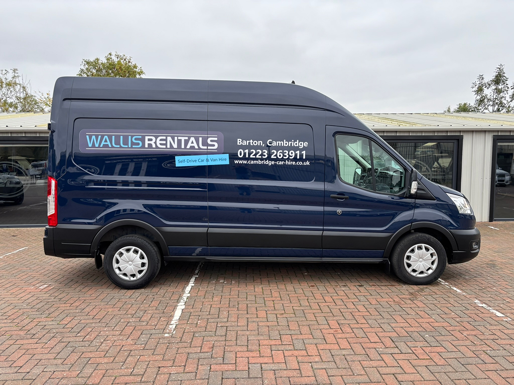 Longer Extra Long & High VanWheelbase Van Manual & Auto Gearbox Available